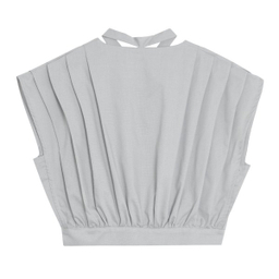 شومیز زنانه برنس مدل چکامه رنگ طوسی روشن