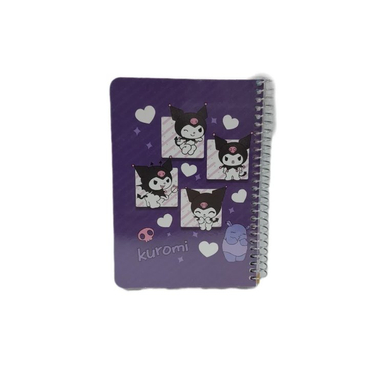دفترچه یادداشت سیمی ۸۰ برگ سویل طرح کرومی 1 کد 225