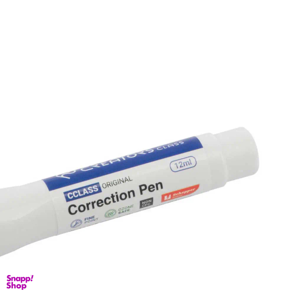 لاک غلط گیر قلمی سی کلاس رنگ سفیدحجم ۱۲ میلی لیتر