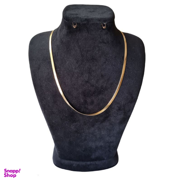 گردنبند زنانه مدل ماری استیل 017