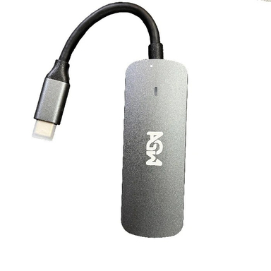 هاب 4 پورت USB-C ای جی دبلیو مدل BX4H