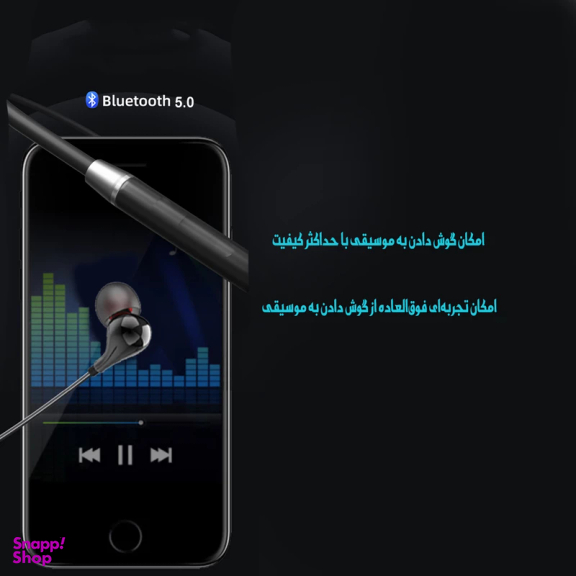 هدفون بلوتوثی کی تی مدل Flex