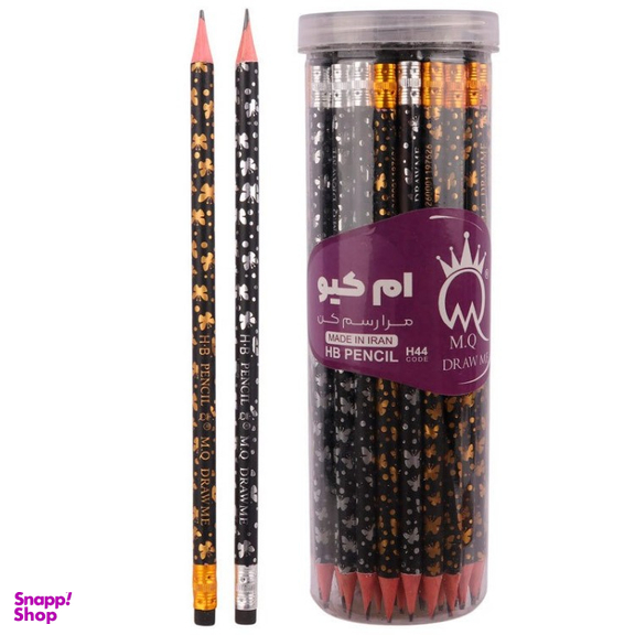 مداد مشکی ام کیو کد H44 بسته 48 عددی