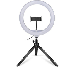 رینگ لایت 26 سانتی متری سی یرا مدل Sierra Ring Light SR-26 CM به همراه سه پایه رومیزی
