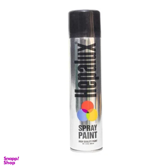 اسپری رنگ مشکی براق هپالوکس کد 3 حجم 300 میلی لیتر