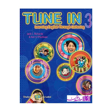 کتاب TUNE IN 3 WITH CD نویسنده جک سی. ریچاردز و کری او سالیوان انتشارات هدف نوین