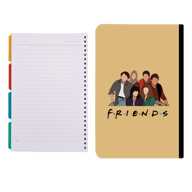 کلاسور طرح Friends کد 38 به همراه کاغذ کلاسور