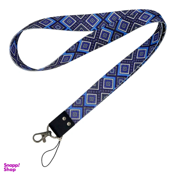 بند موبایل مگافون مدل گردنی طرح پارچه کد B020