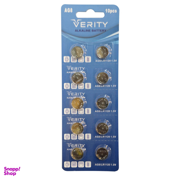 باتری ساعت وریتی مدل AG8-LR1120-391-SR1120-191 بسته 10 عددی
