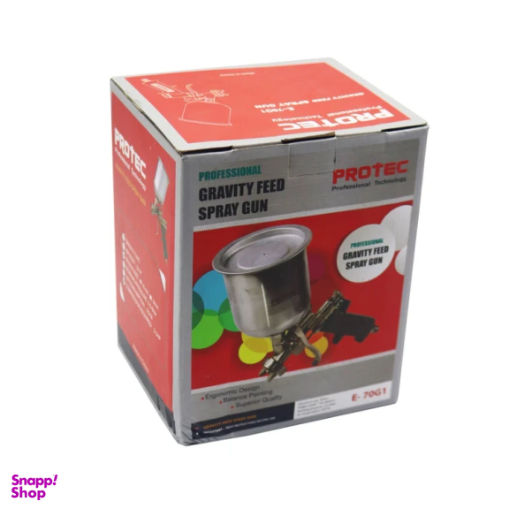پیستوله بادی پروتک مدل YP-E-70G1/1.6MM/600CC