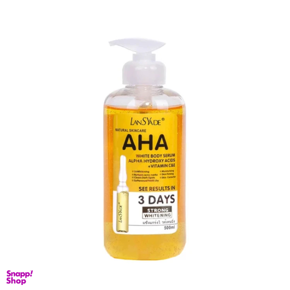 سرم روشن کننده لنسیاد مدل AHA حجم 500 میلی لیتر