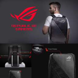 کوله پشتی لپ تاپ ایسوس مدل ROG BP1501 مناسب سایز 17 اینچ