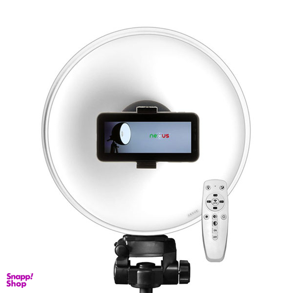 رینگ لایت نکسوس مدل HS200WH به همراه هولدر موبایل و سه پایه