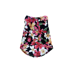 لباس سگ و گربه مدل پیراهن هاوایی طرح گل