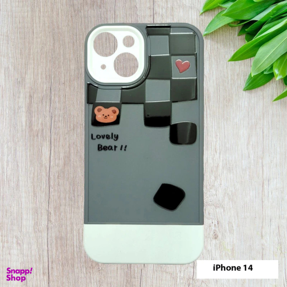 کاور گوشی موبایل کینگ پاور مدل سیلیکونی طرح دار B مناسب اپل iPhone 13/14/15