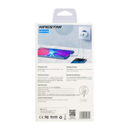 شارژر دیواری 17 وات کینگ استار مدل KW163A PD به همراه کابل MicroUSB