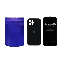 کاور گوشی موبایل مدل M-B Silicon طرح محافظ لنز دار مناسب اپل iPhone 11 Pro Max به همراه محافظ صفحه نمایش SuperD