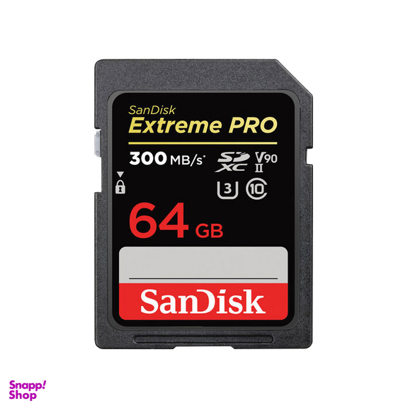کارت حافظه سن دیسک مدل Extreme Pro SDXC کد 643001 ظرفیت 64 گیگابایت