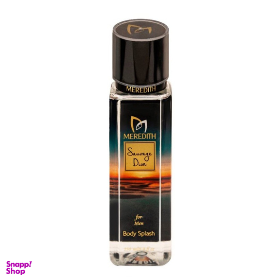 بادی اسپلش مردانه مردیت مدل Sauvage Dior حجم 250 میلی لیتر