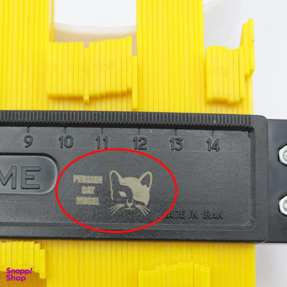 شابلون ساز سوزنی مدل پرشین کت کد YP-DFM-15CM