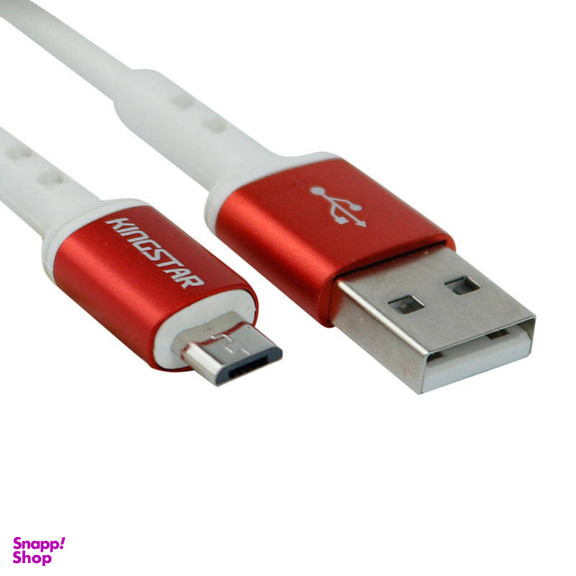 کابل تبدیل USB به MicroUSB کینگ استار مدل k72A طول 1.2 متر