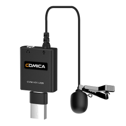 میکروفون یقه ای با سیم کامیکا مدل Comica CVM-V01.USB رابط Type-C