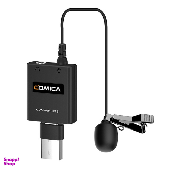 میکروفون یقه ای با سیم کامیکا مدل Comica CVM-V01.USB رابط Type-C
