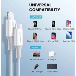 کابل Type C به Iphone Lightning یوگرین (Ugreen) مدل US171