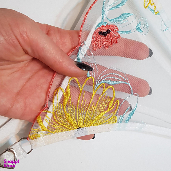 ست شورت و سوتین زنانه کارنا رز مدل فنردار کد 5167-5007 رنگ سفید