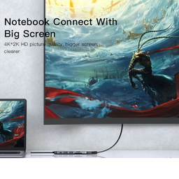هاب 6 پورت USB-C یسیدو مدل HBII