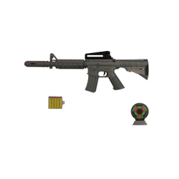 تفنگ بازی گلدن گان مدل naabsell-p40 مجموعه 3 عددی