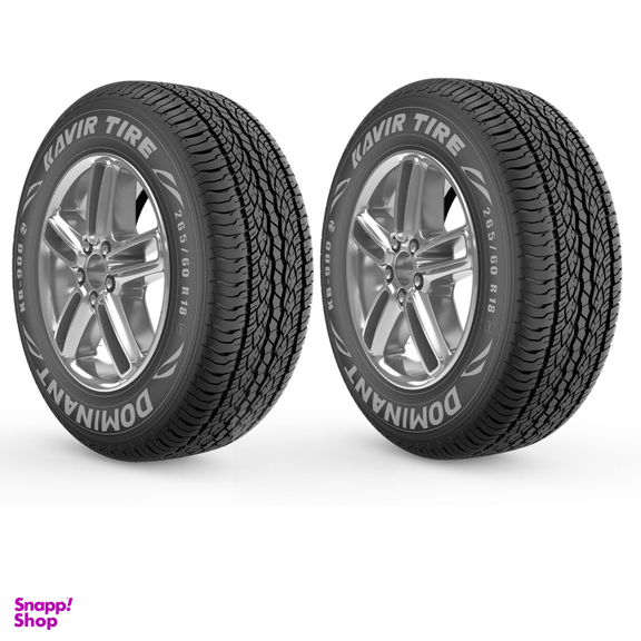 لاستیک خودرو کویر تایر مدل گل KB900 سایز 265/60R18 دو حلقه