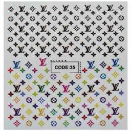 لنز ناخن کد 35