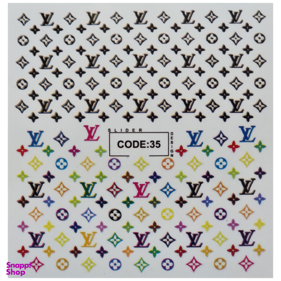 لنز ناخن کد 35