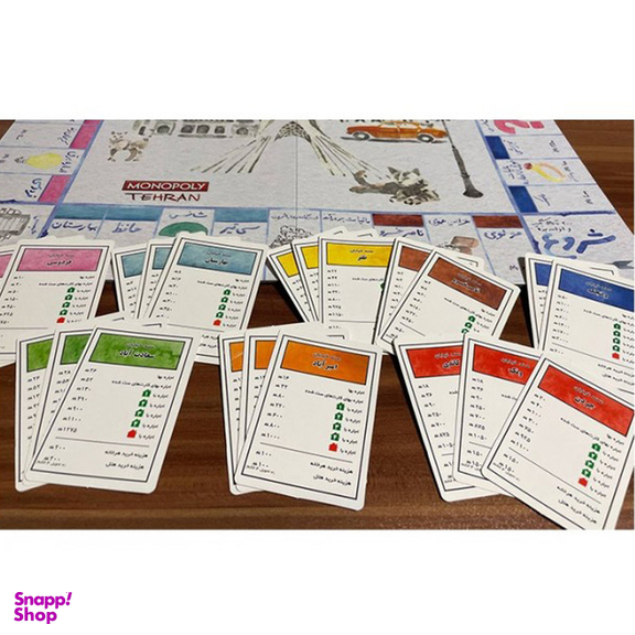 بازی فکری میپل کینگ مدل مونوپولی طهرون