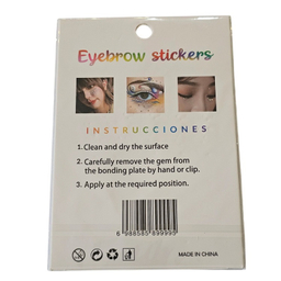 نگین صورت و ناخن طرح گل کد 105 بسته 167 عددی