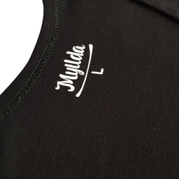 زیرپوش آستین دار مردانه ماییلدا مدل پنبه ای کد 4710-3 رنگ مشکی بسته 3 عددی