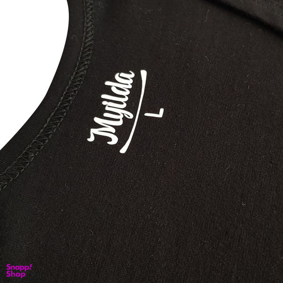 زیرپوش آستین دار مردانه ماییلدا مدل پنبه ای کد 4710-3 رنگ مشکی بسته 3 عددی