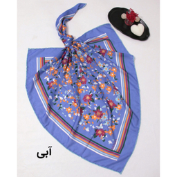 روسری زنانه آنالیا مدل نخی خنک تابستانی طرح گل ریز کد ana-5026