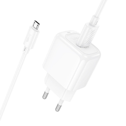 شارژر دیواری هوکو مدل CS52A USB به همراه کابل MicroUSB