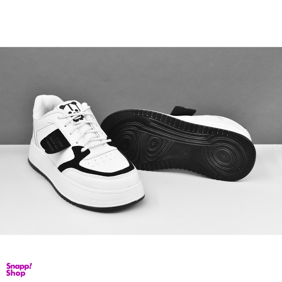 کفش روزمره زنانه پویان گام پیام مدل مولین کد 11963 رنگ سفید