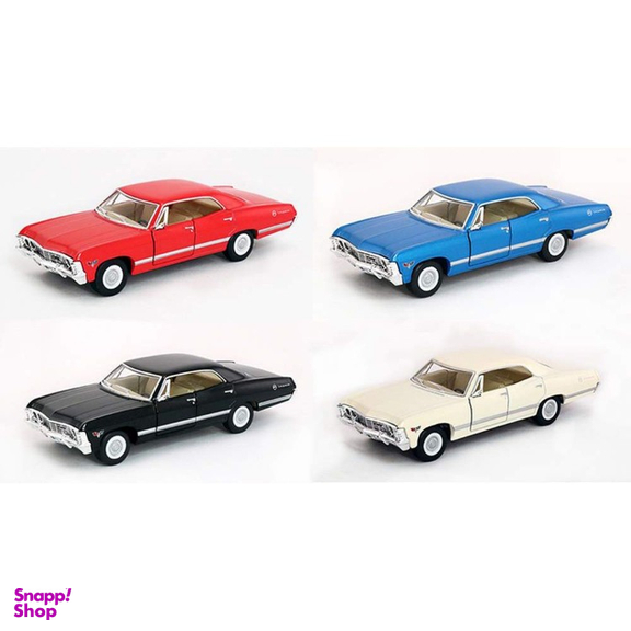 ماشین بازی کودک کینزمارت مدل شورلت ایمپالا 1967 Chevrolet Impala کد KT5418