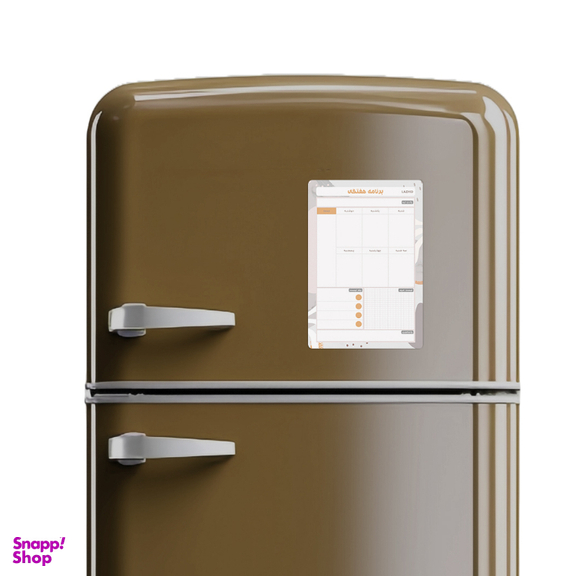 مگنت یخچال لاژید مدل پلنر هفتگی کد MGNT033 سایز 20×30 سانتی متر