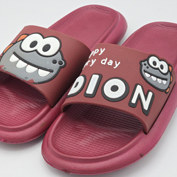 دمپایی زنانه زیتون مدل داینو کد 5863 رنگ زرشکی