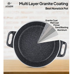 سرویس تابه 6 پارچه لایف اسمایل مدل LIFEP7STSHR-6-2