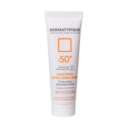 ضد آفتاب درماتیپیک با SPF50 مناسب پوست خشک رنگ رز بژ حجم 50 میلی لیتر