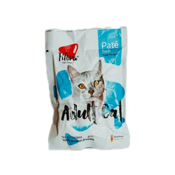 پوچ گربه بالغ فیفورا طعم ماهی کد 21207 وزن 85 گرم