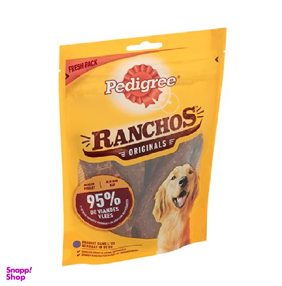 تشویقی سگ پدیگری مدل Ranchos وزن 70 گرم