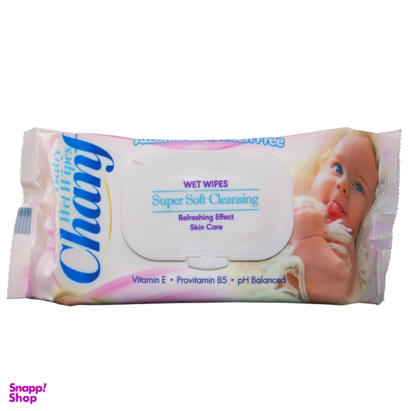 دستمال مرطوب کودک چانف بسته ۱۲۰ عددی