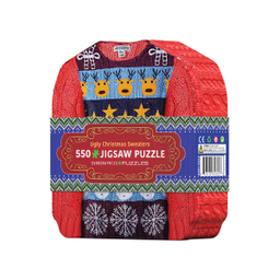 پازل 550 تکه یوروگرافیکس پازلز مدل8551-5662 UglySweaters Tin